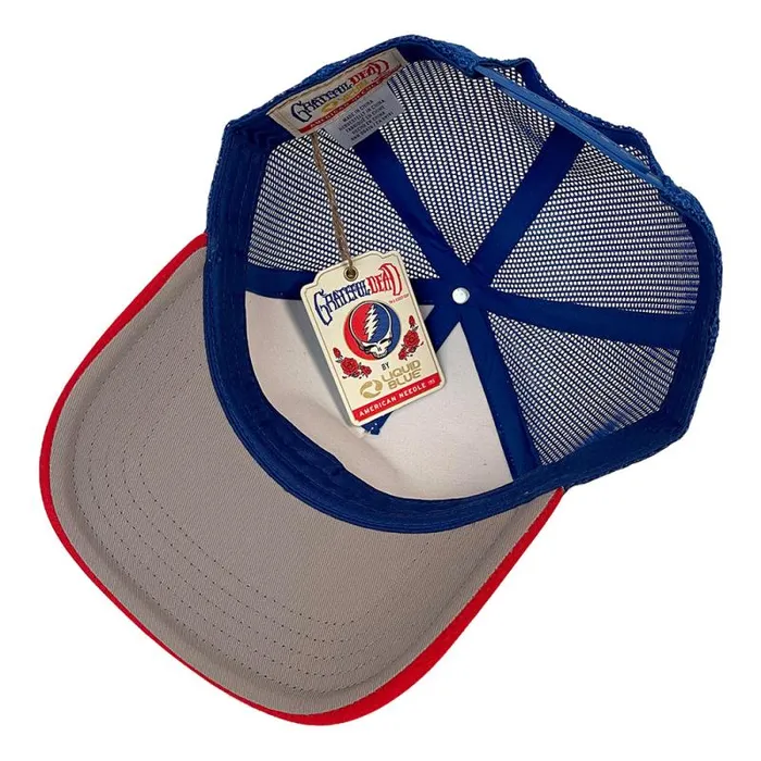 Liquid Blue Hats Accessories Steal Your Face Red White Blue Hat