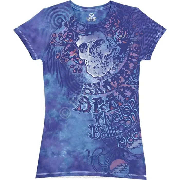 Liquid Blue Juniors Long Length Women Baby Blue TieDye Juniors Long Length TShirt Liquid Blue Juniors Long Length Women Baby Blue TieDye Juniors Long Length TShirt