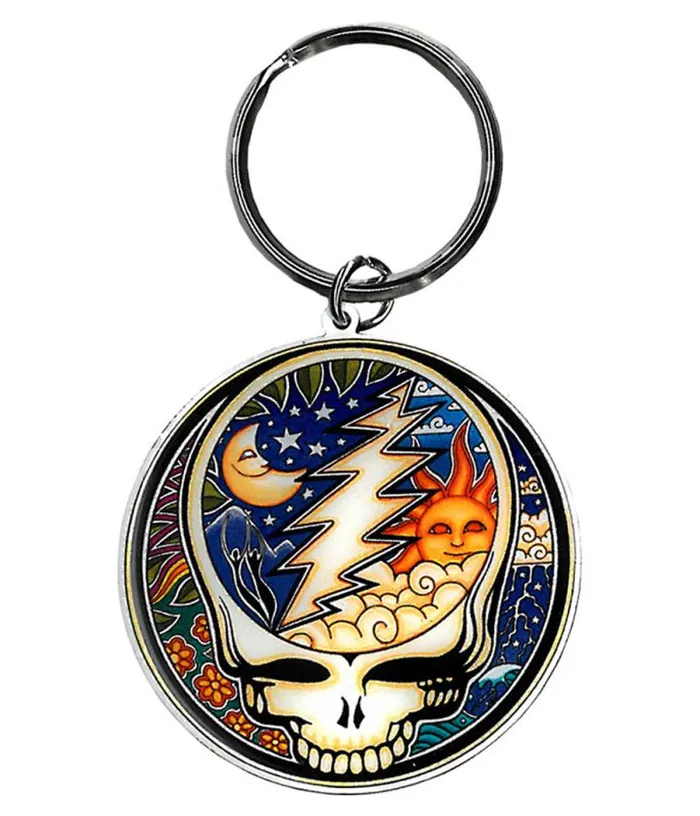 Liquid Blue Keychains Accessories Psychedelic SYF Keychain