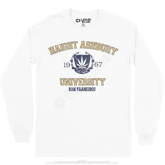 Liquid Blue Long Sleeve Men Haight Ashbury Long Sleeve TShirt