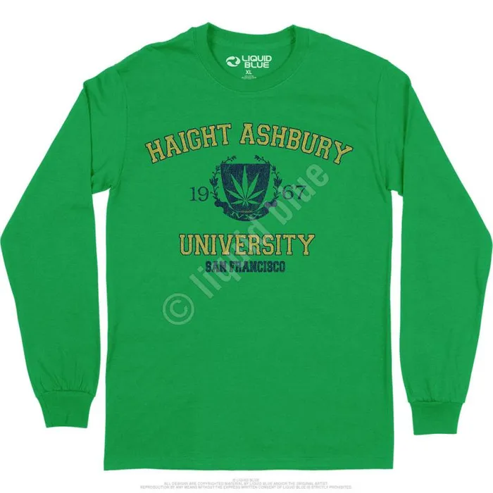 Liquid Blue Long Sleeve Men Haight Ashbury Long Sleeve TShirt