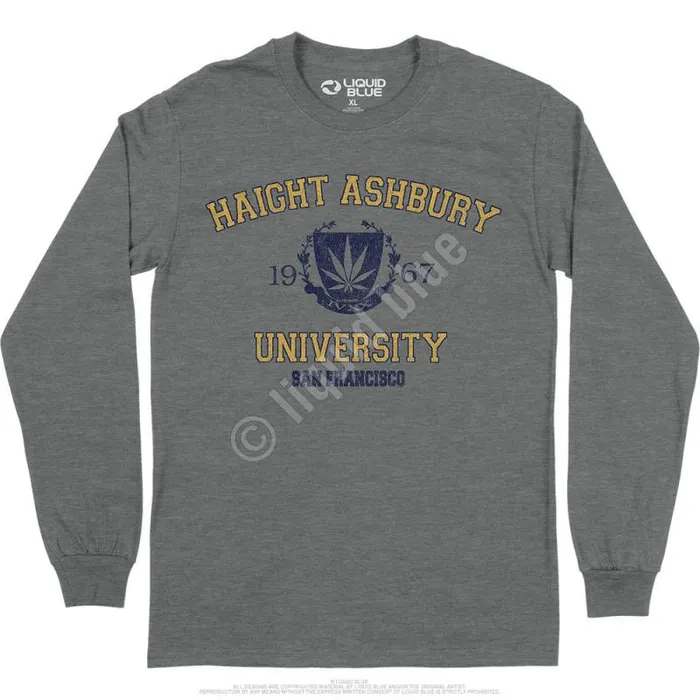 Liquid Blue Long Sleeve Men Haight Ashbury Long Sleeve TShirt