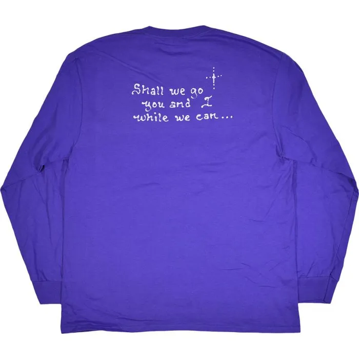 Liquid Blue Long Sleeve Men Jerry Moon Purple Long Sleeve TShirt