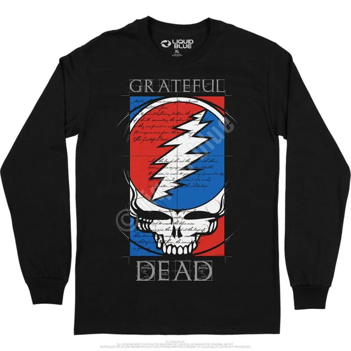Liquid Blue Long Sleeve Men Steal Your Blueprint Long Sleeve TShirt