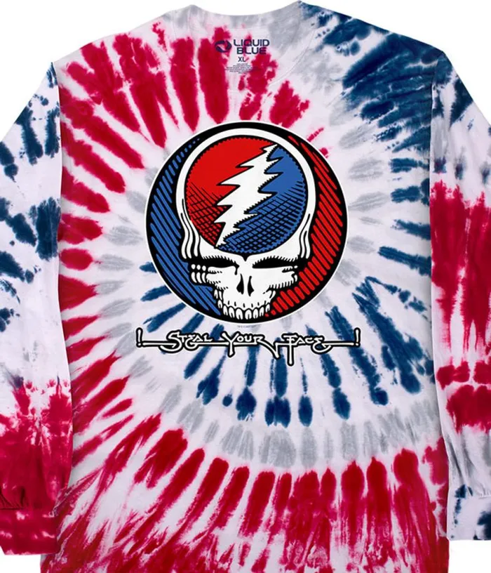 Liquid Blue Long Sleeve Men SYF Underground TieDye Long Sleeve TShirt