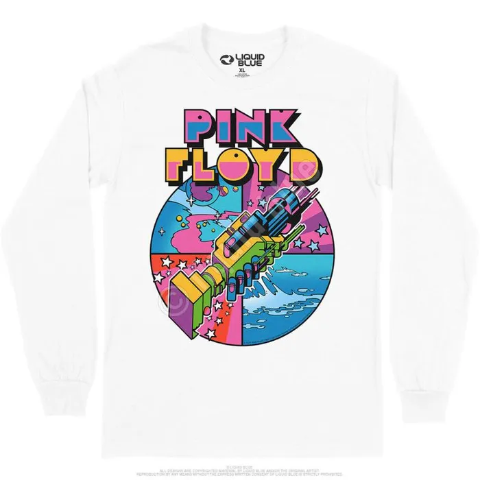 Liquid Blue Long Sleeve Men WYWH Mod Long Sleeve TShirt