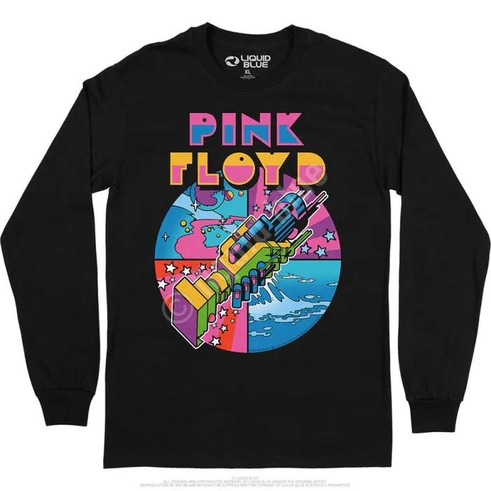 Liquid Blue Long Sleeve Men WYWH Mod Long Sleeve TShirt