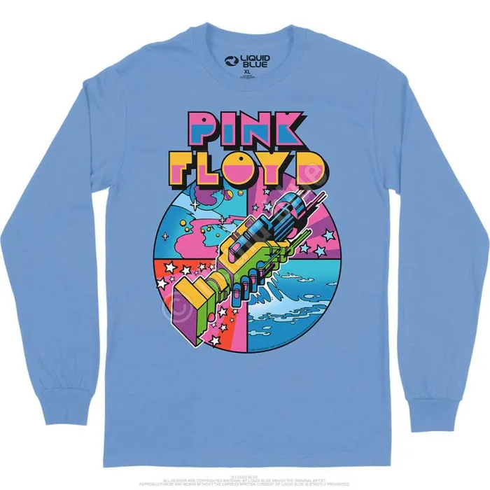 Liquid Blue Long Sleeve Men WYWH Mod Long Sleeve TShirt
