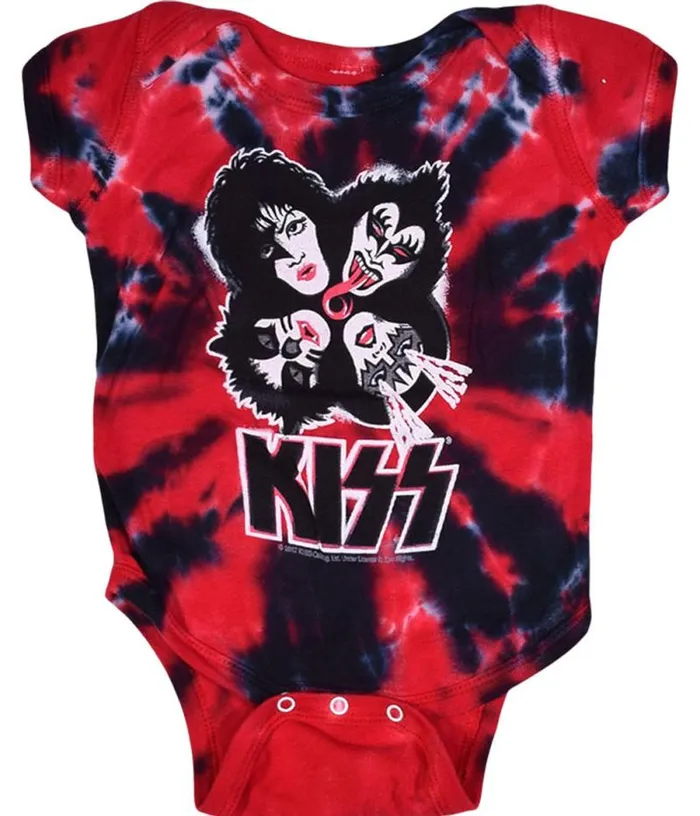 Liquid Blue Onesies Kids KISS Burst TieDye Onesie