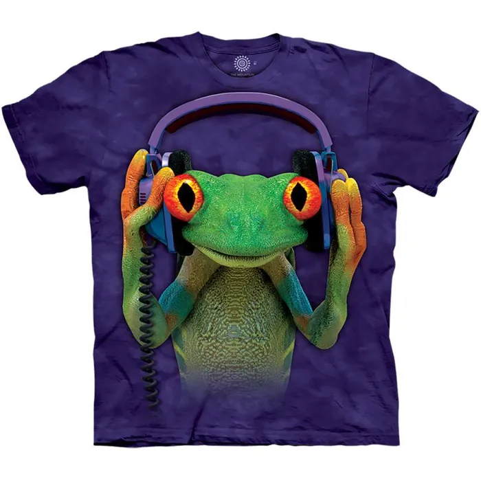Liquid Blue TShirt Men Big Face Cheshire Cat Classic Cotton TShirt