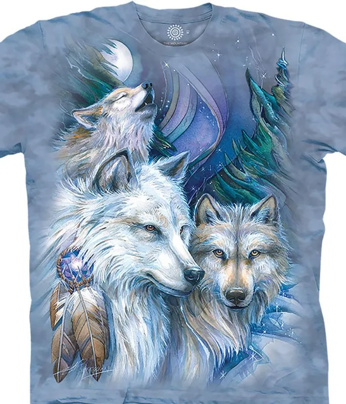 Liquid Blue TShirt Men Caught By Light Classic Cotton TShirt