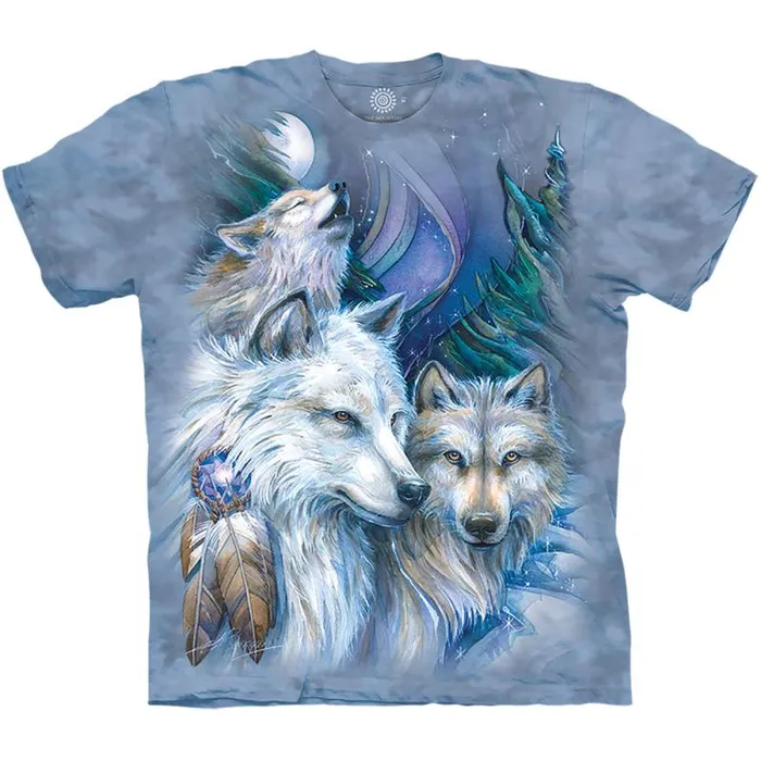 Liquid Blue TShirt Men Caught By Light Classic Cotton TShirt