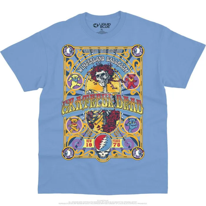 Liquid Blue TShirt Men Closing Of Winterland TShirt