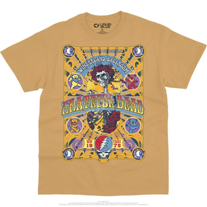 Liquid Blue TShirt Men Closing Of Winterland TShirt