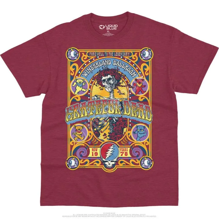 Liquid Blue TShirt Men Closing Of Winterland TShirt
