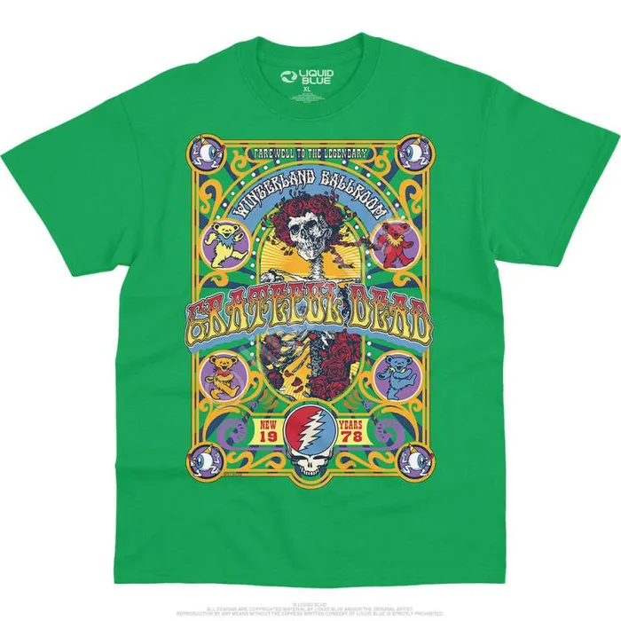 Liquid Blue TShirt Men Closing Of Winterland TShirt