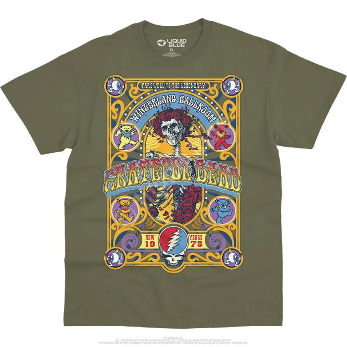 Liquid Blue TShirt Men Closing Of Winterland TShirt