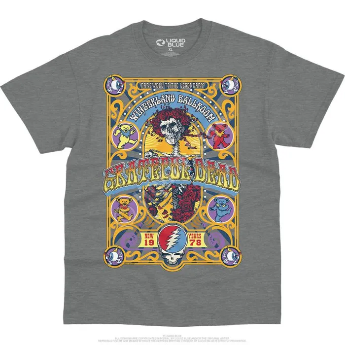 Liquid Blue TShirt Men Closing Of Winterland TShirt