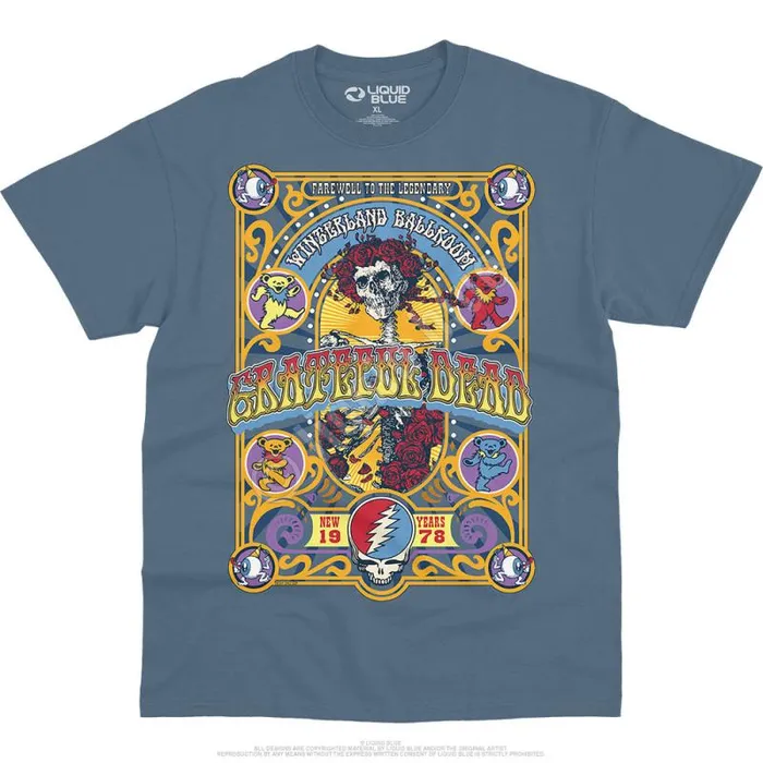 Liquid Blue TShirt Men Closing Of Winterland TShirt