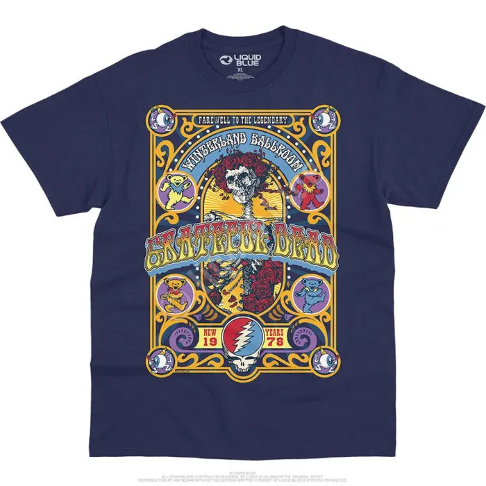 Liquid Blue TShirt Men Closing Of Winterland TShirt