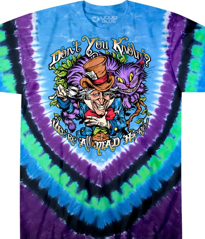 Liquid Blue TShirt Men Dont You Know TieDye TShirt