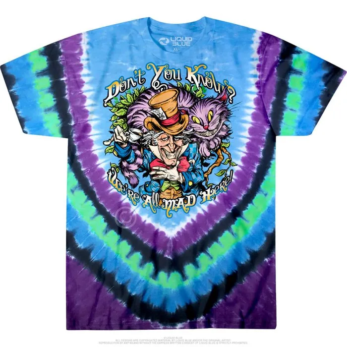 Liquid Blue TShirt Men Dont You Know TieDye TShirt