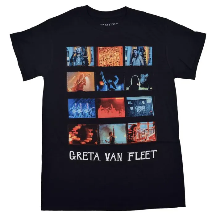 Liquid Blue TShirt Men Greta Van Fleet My Way Soon Cover Black TShirt