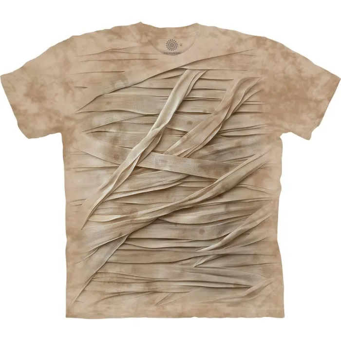 Liquid Blue TShirt Men Mummy Costume Classic Cotton TShirt