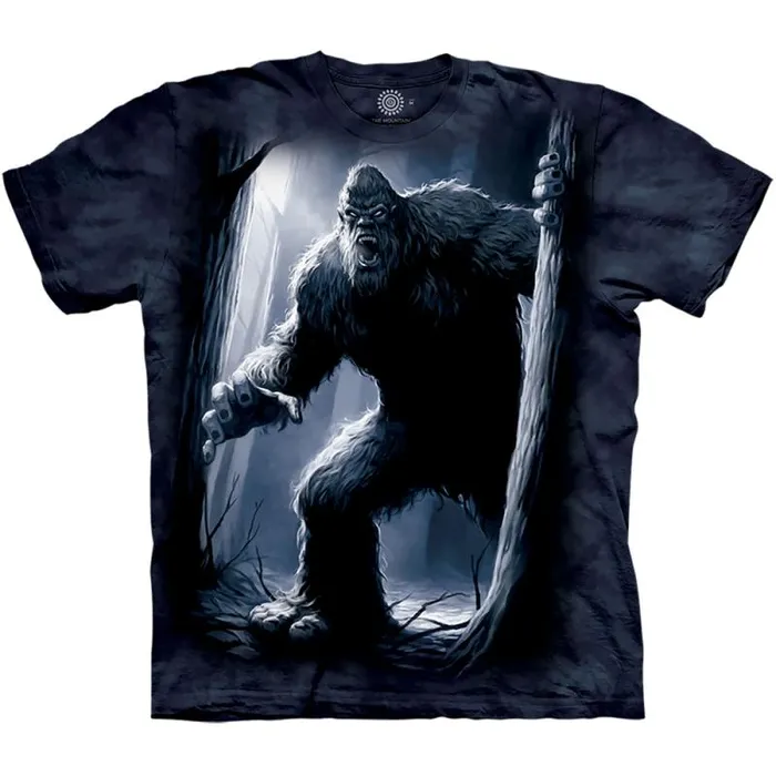Liquid Blue TShirt Men Sasquatch Classic Cotton TShirt