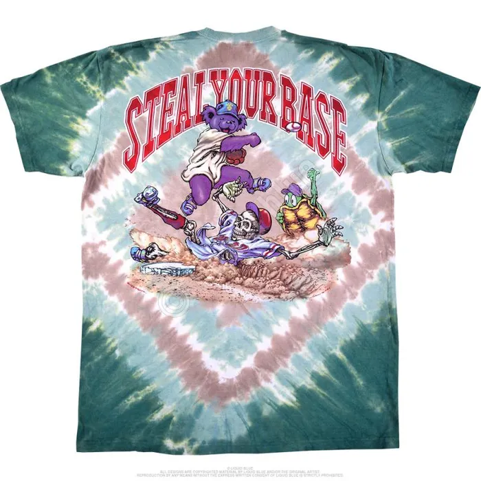 Liquid Blue TShirt Men Spring Training TieDye TShirt