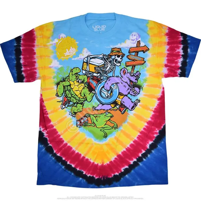 Liquid Blue TShirt Men Tubin039 TieDye TShirt