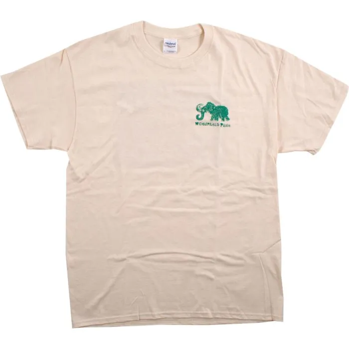 Liquid Blue TShirt Men Widespread Big Wooly Tan TShirt