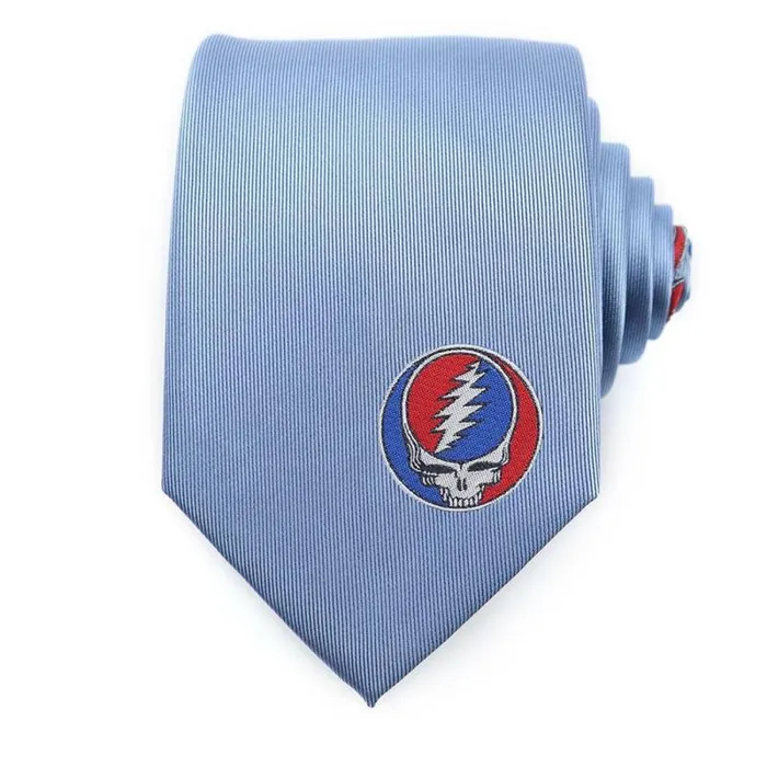 Liquid Blue Ties Accessories Blue Steal Your Face Tie