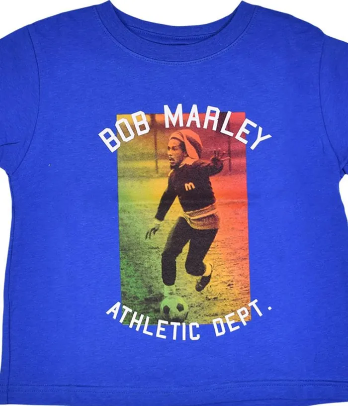 Liquid Blue Toddler Kids Marley Athletic Dept Toddler Blue TShirt