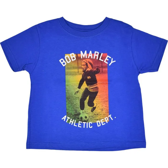 Liquid Blue Toddler Kids Marley Athletic Dept Toddler Blue TShirt