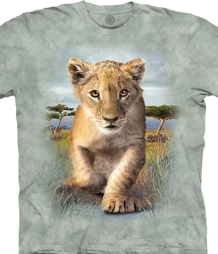 Liquid Blue Youth Kids Lion Cub Kids039 TShirt