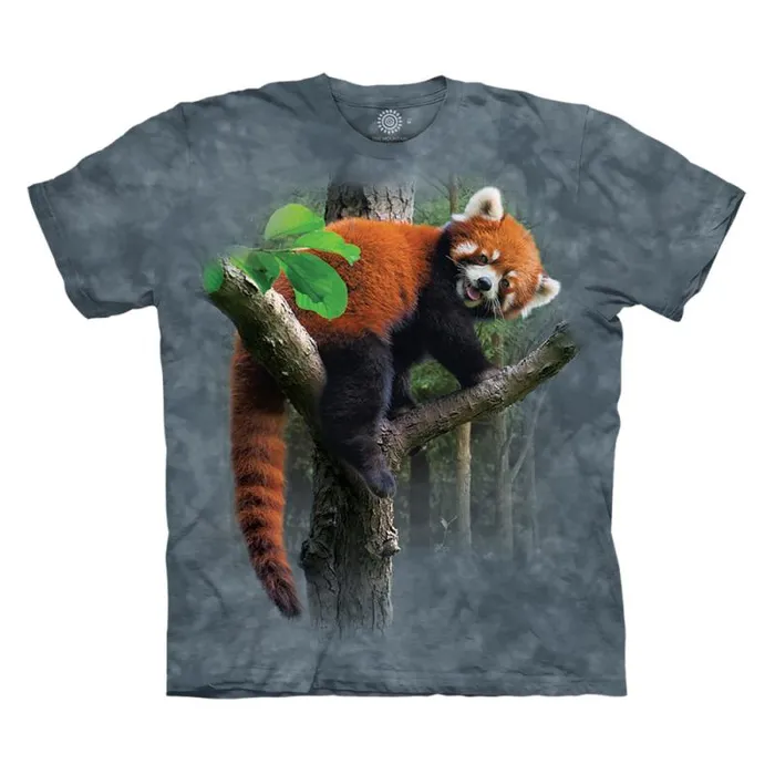 Liquid Blue Youth Kids Red Panda Tree Kids039 TShirt