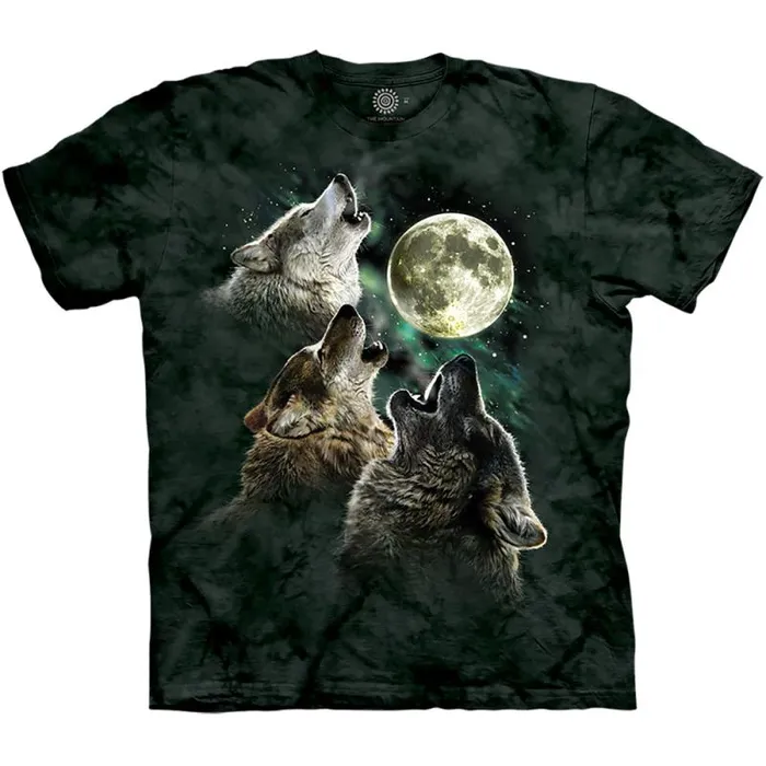 Liquid Blue Youth Kids Three Wolf Moon Kids039 TShirt