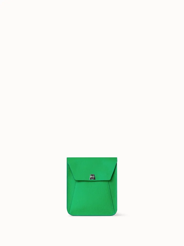 Little Anouk Messenger Bag In Leather Bamboo Women Akris Crossbody Bags