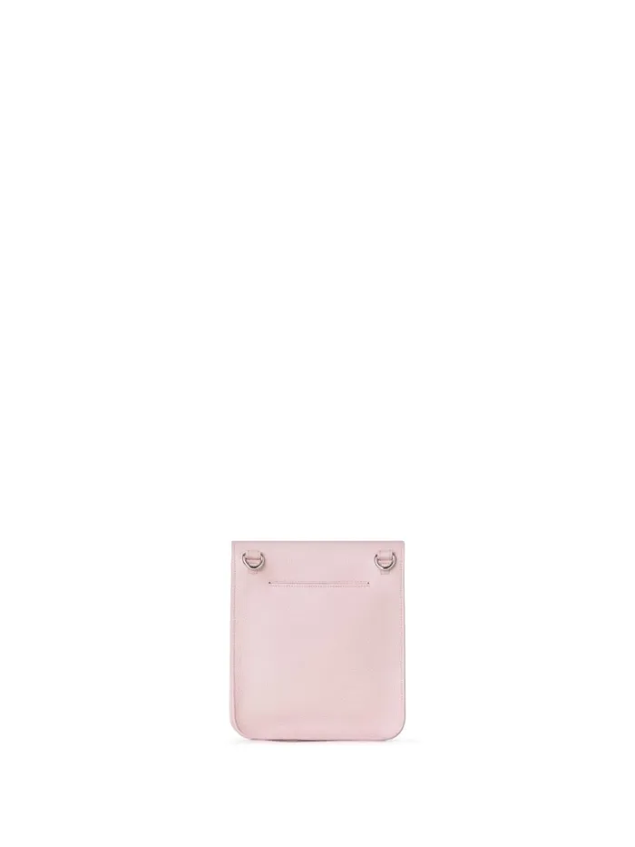 Little Anouk Messenger In Calf Leather Pale Rose Women Akris Mini Bags