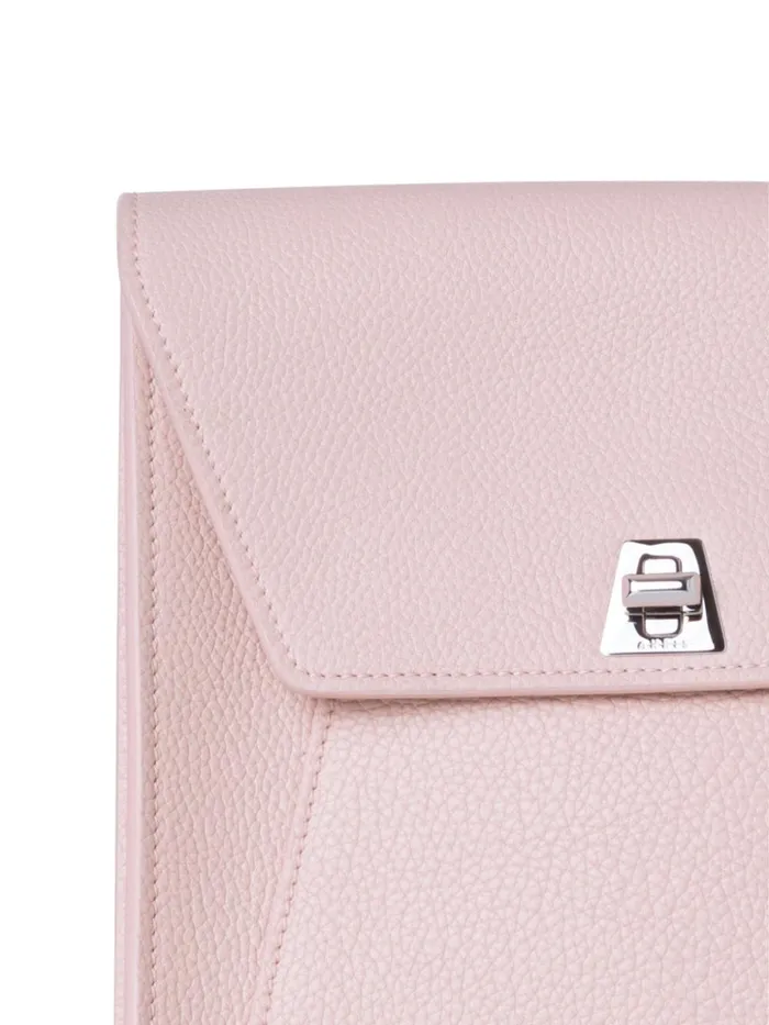 Little Anouk Messenger In Calf Leather Pale Rose Women Akris Mini Bags