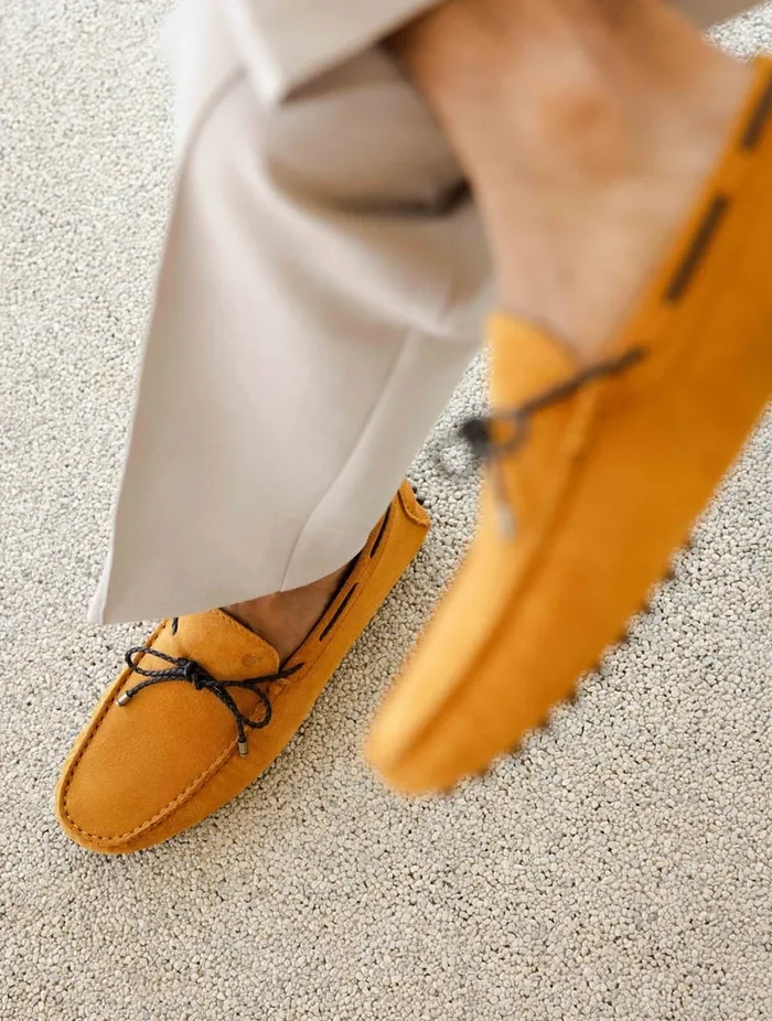 Lloyd Saffron Men Bobbies Loafers