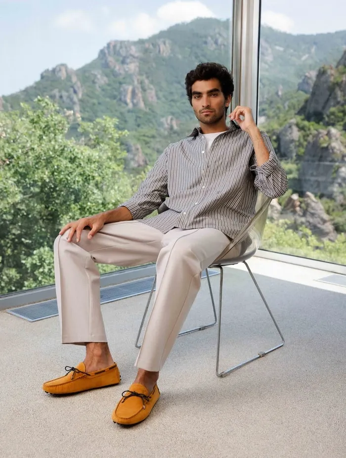 Lloyd Saffron Men Bobbies Loafers