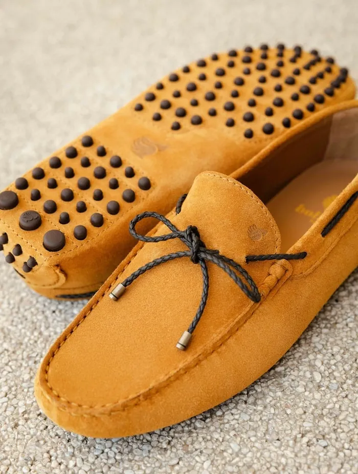 Lloyd Saffron Men Bobbies Loafers