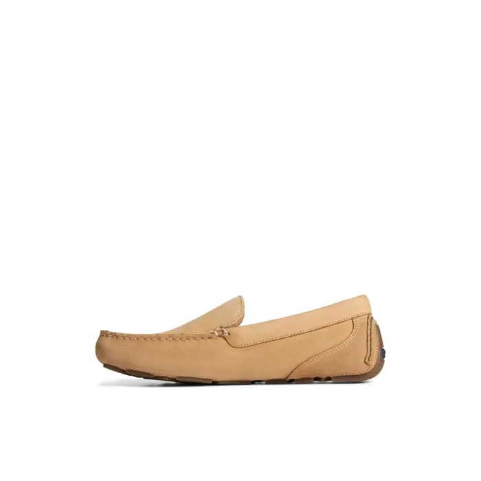 Loafers and Oxfords Men Sperry Davenport Nubuck Venetian Driver Bone