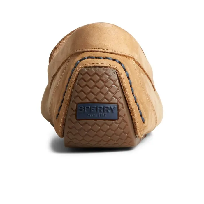 Loafers and Oxfords Men Sperry Davenport Nubuck Venetian Driver Bone