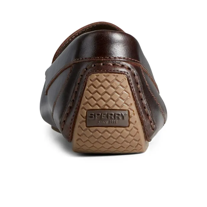 Loafers and Oxfords Men Sperry Davenport Venetian Driver Dark Brown