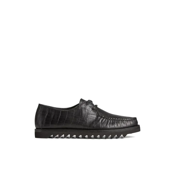 Loafers and Oxfords Men Sperry Unisex Captain x27 s Vibram Oxford Black