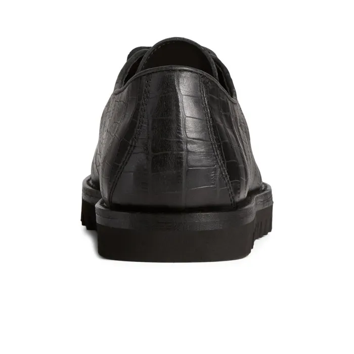 Loafers and Oxfords Men Sperry Unisex Captain x27 s Vibram Oxford Black