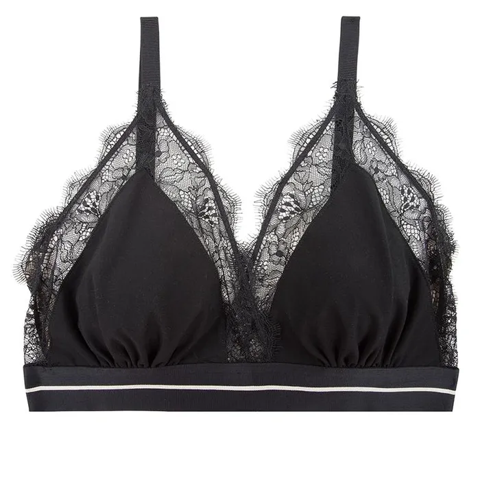 Love Stories Cup E To F Love Lace Bralette Black 8211 Women